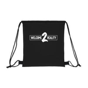 Welcome 2 Reality Outdoor Drawstring Bag